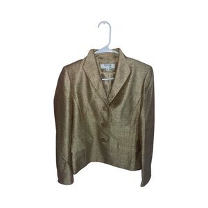 Vintage Suit Studio Metallic Gold Pre-owned Excellent Condition